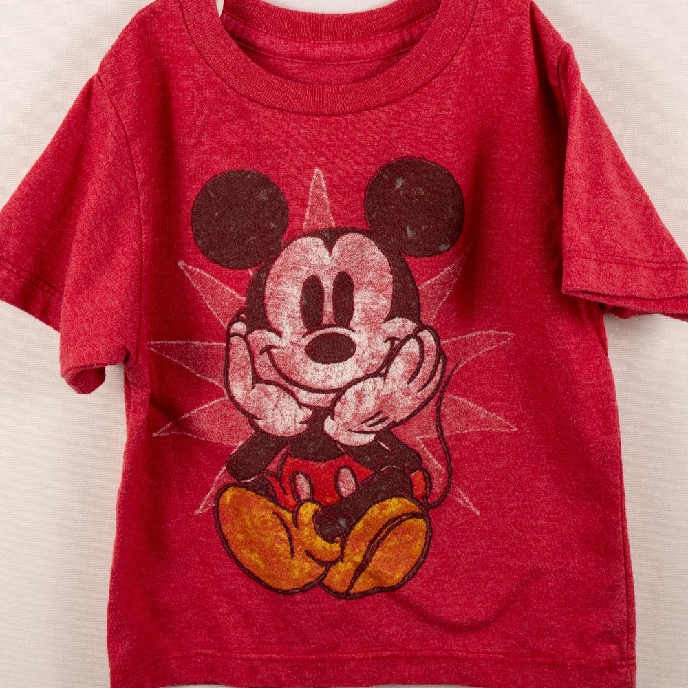 Disney Vintage Mickey Mouse Boy's Tee 18M.